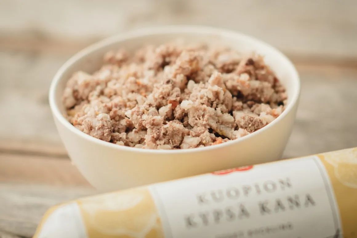 BEST-IN KUOPION KYPSÄ KANA KOIRAN TÄYSRAVINTO PAKASTE 400 G
