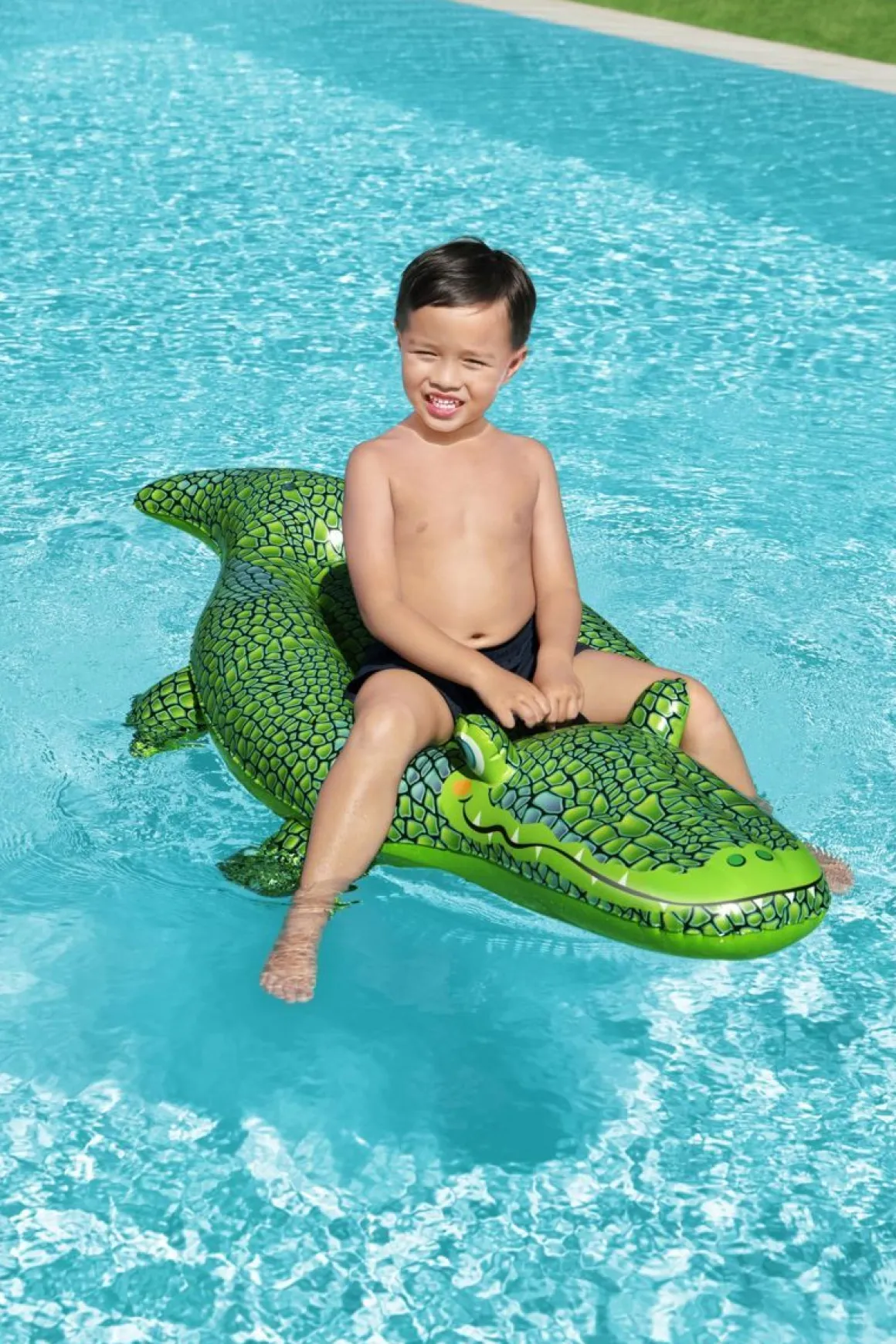 BESTWAY BUDDY KROKOTIILI RIDE ON 152 X 71 CM