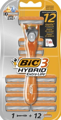 BIC EXTRA LIFE JA 12 TERÄÄ
