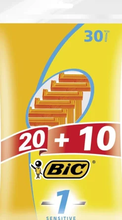 BIC SENSITIVE 20+10 KPL  30 KPL