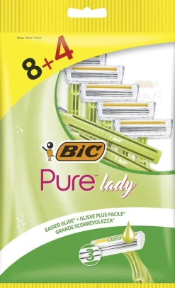 BIC PURE3 LADY 8+4 KPL  12 KPL