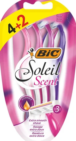 BIC SOLEIL SCENT 4 + 2 KPL  6 KPL