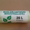 BIOJÄTEPUSSI 20L 100% MAATUVA 15 KPL