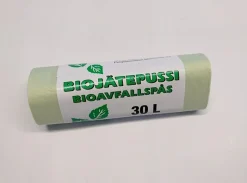 BIOJÄTEPUSSI 30L 100% MAATUVA 15 KPL
