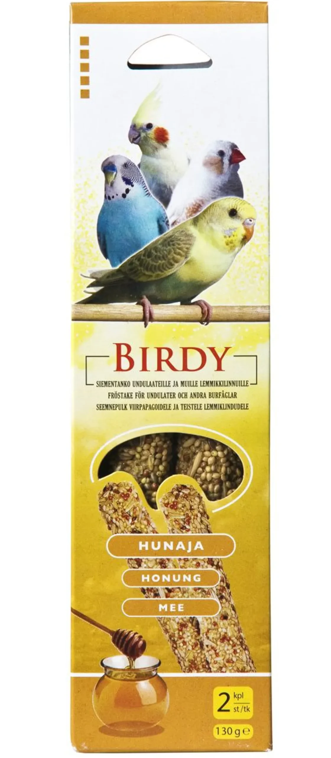 BIRDY UNDULAATIN SIEMENTANKO HUNAJA 2 KPL