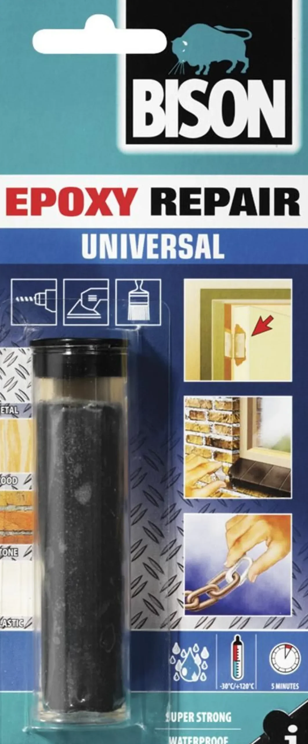 BISON EPOKSIMASSA REPAIR UNIVERSAL 56 G