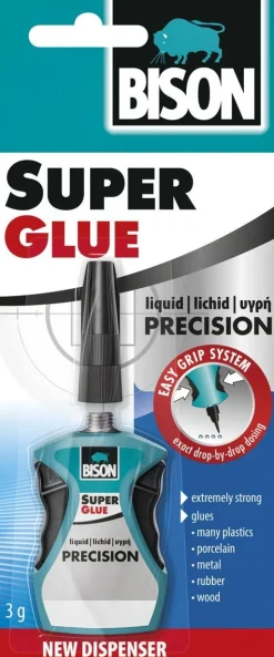 BISON SUPER GLUE PRECISION PIKALIIMA 3 G