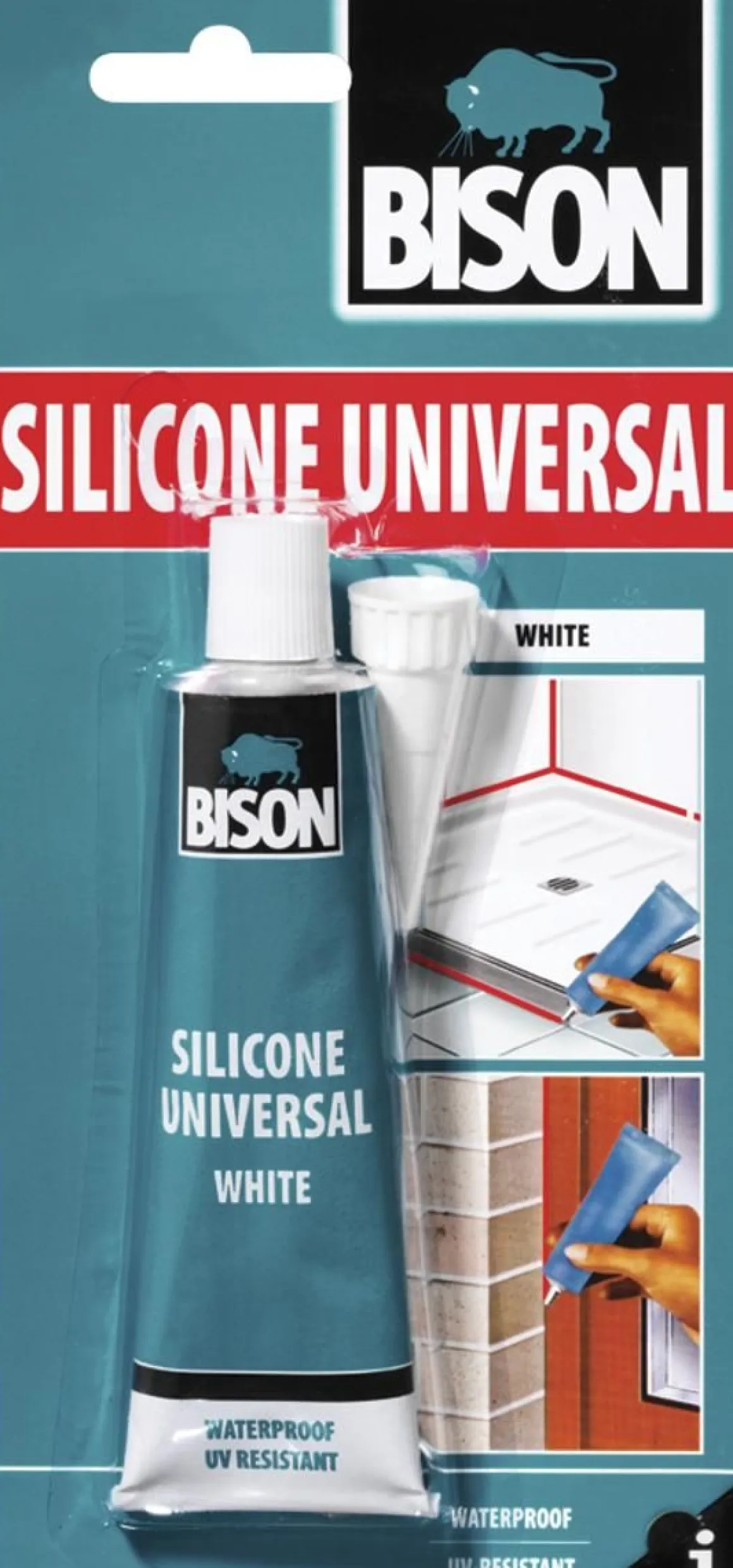 BISON SILIKONI VALKOINEN 60 ML
