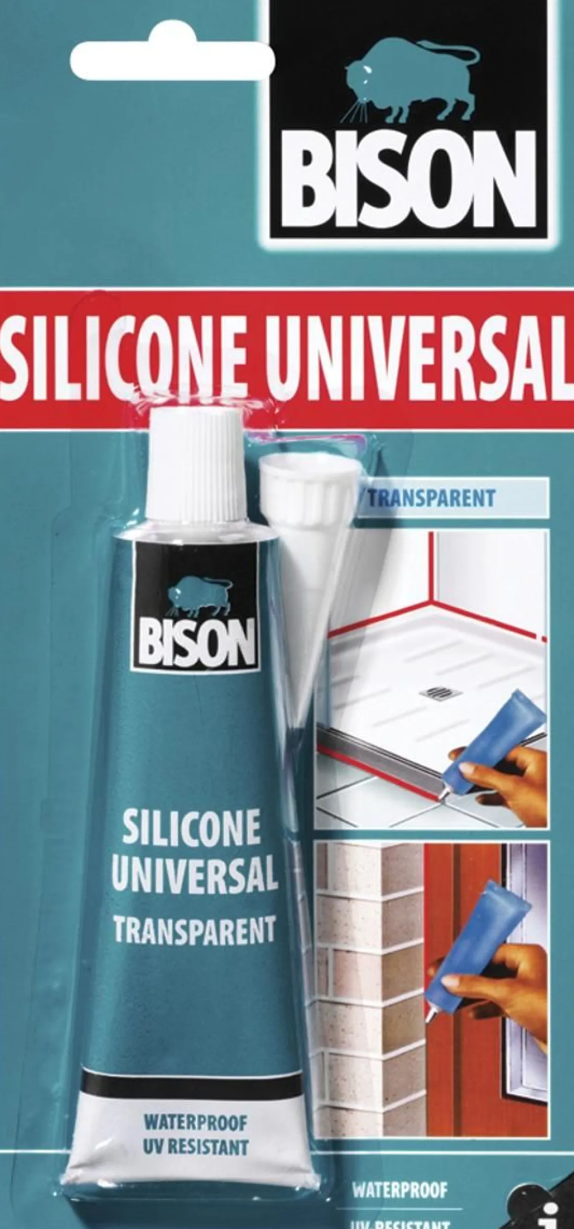 BISON SILIKONI VÄRITÖN 60 ML