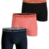 BJÖRN BORG M.BOKSERI 3-PACK MUSTA-PINKKI M
