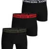BJÖRN BORG BJÖRN BORG M. BOKSERI 3-PACK XXL MUSTA