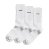 BJÖRN BORG ESSENTIAL CREW SUKAT 3-PACK 43-46 VALKOINEN