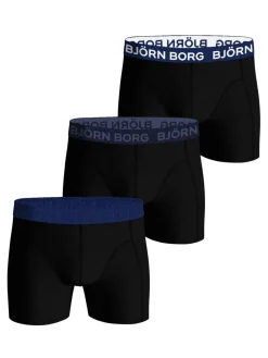 BJÖRN BORG M. BOKSERI 3-PACK M MUSTA