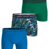 BJÖRN BORG M.BOKSERI 3-PACK SINI-VIHREÄ-KIRJAVA S