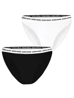 BJÖRN BORG NAISTEN ALUSHOUSUT CORE LOGO HW BRIEF 2-PACK XL