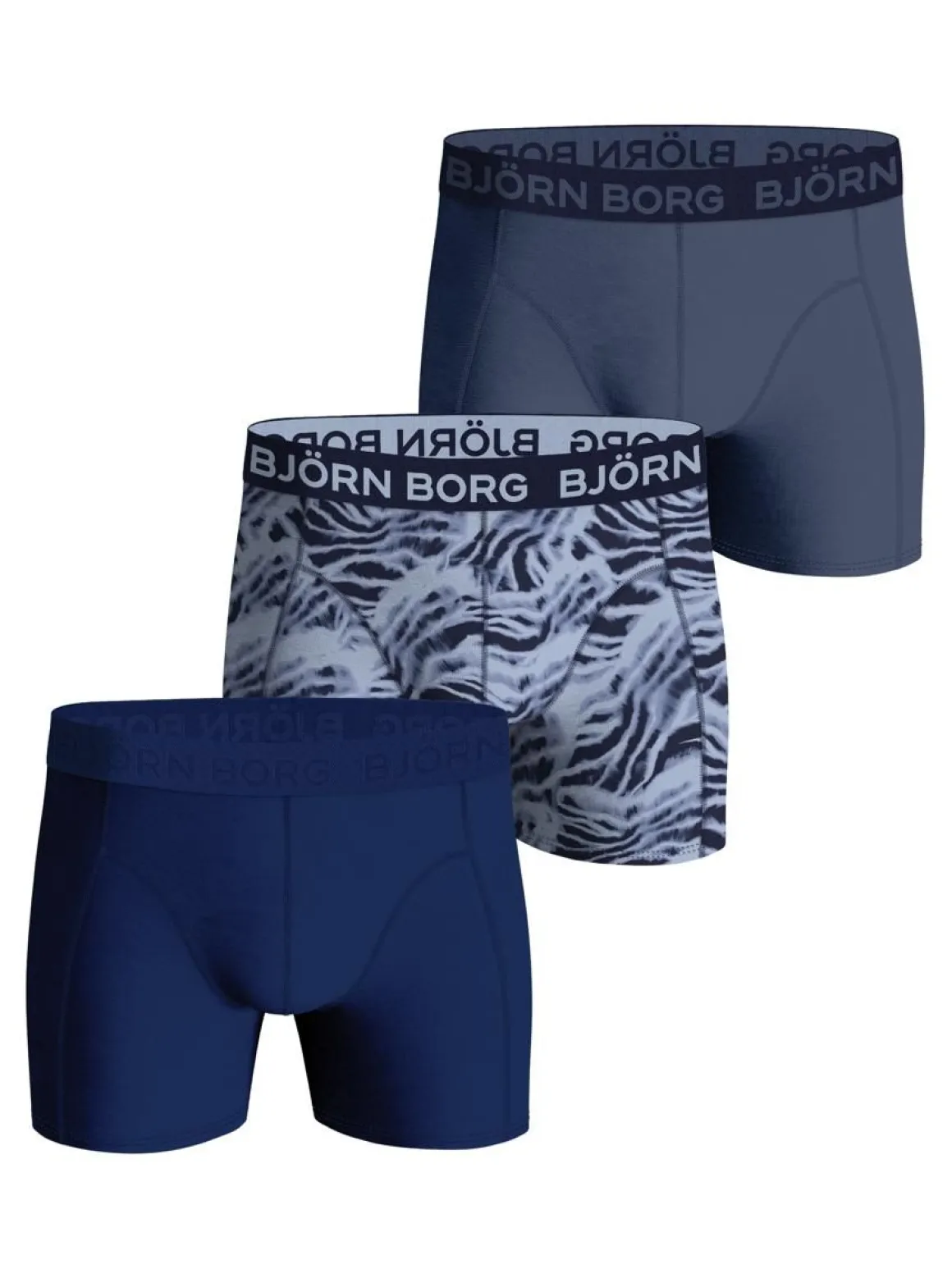 BJÖRN BORG POIKIEN BOKSERIT 3-PACK 158-164 SININEN