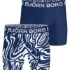 BJÖRN BORG SPORTS BOKSERI 2-PACK SININEN   L