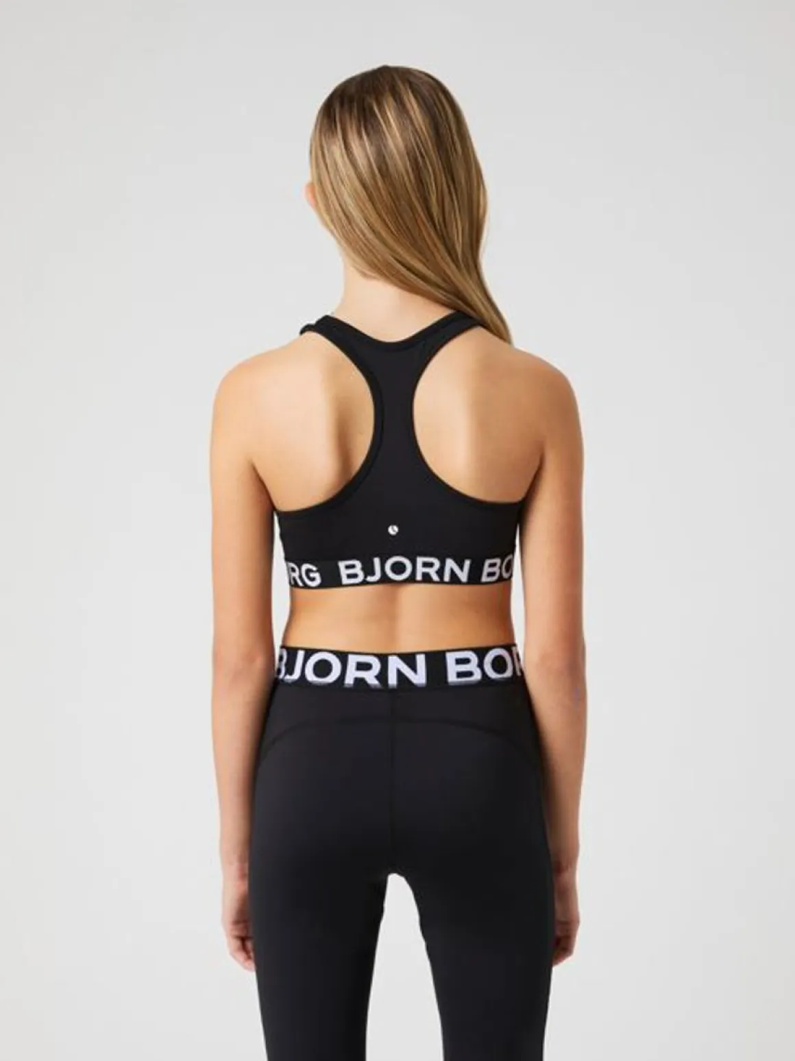 BJÖRN BORG TYTTÖJEN SPORTTITOPPI BLACK BEAUTY 134-140