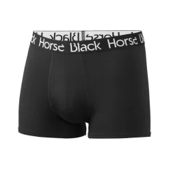 BLACK HORSE M BOKSERIT BAMBU MUSTA S