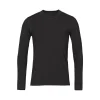 BLACK HORSE PITKÄHIHAINEN TENCEL-PAITA XL MUSTA