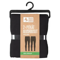 BLACK HORSE PITKÄT ALUSHOUSUT 2PACK M