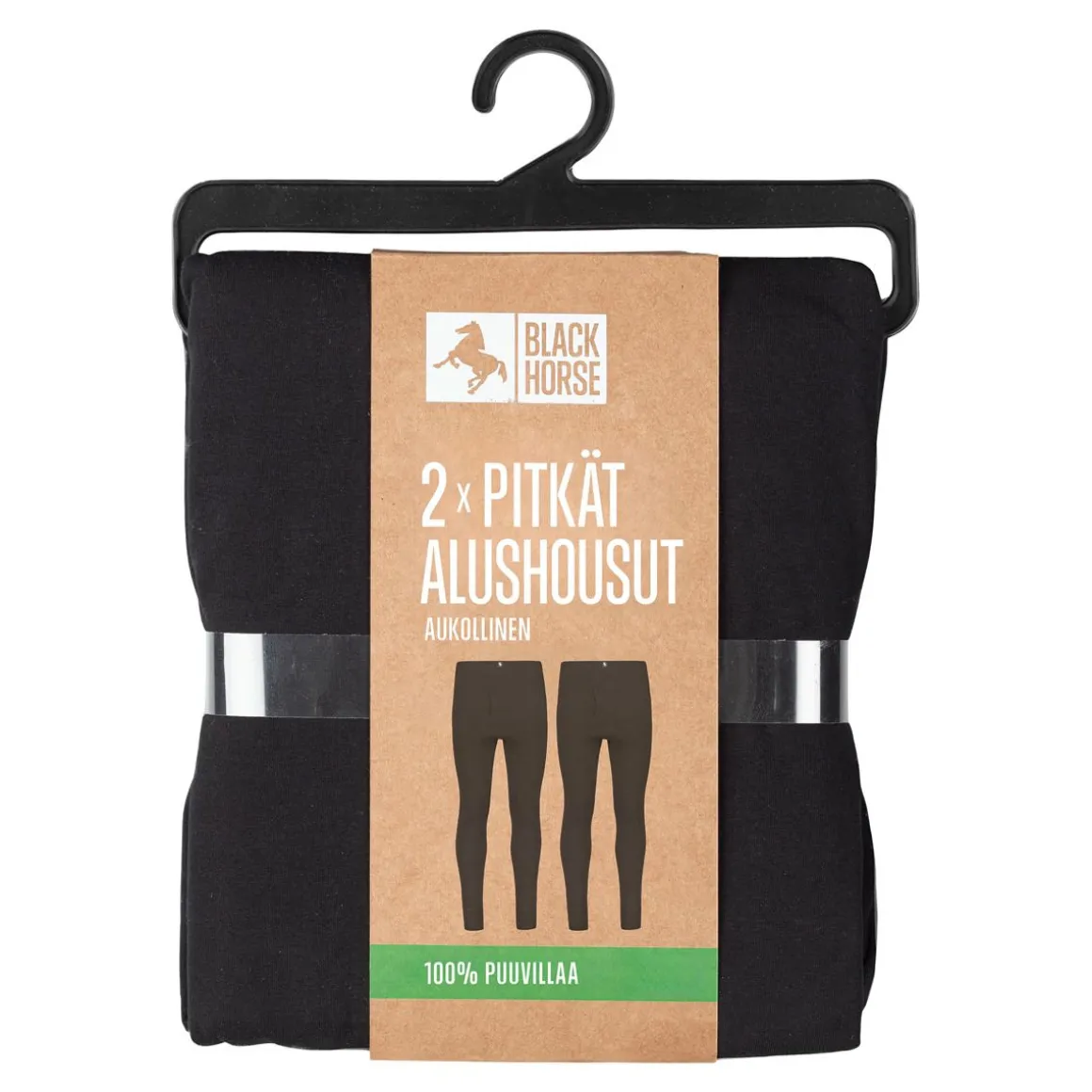 BLACK HORSE PITKÄT ALUSHOUSUT 2PACK M