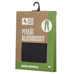 BLACK HORSE POIKIEN PITKÄT ALUSHOUSUT BASIC 122-128 PUUVILLA