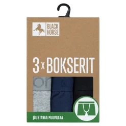 BLACK HORSE BOKSERIT 3-PACK 1299 XL