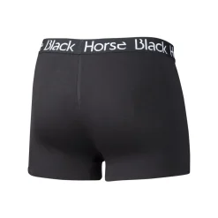 BLACK HORSE M BOKSERIT BAMBU MUSTA XXL