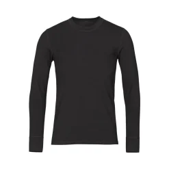BLACK HORSE PITKÄHIHAINEN TENCEL-PAITA XXL MUSTA