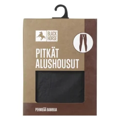 BLACK HORSE POIKIEN PITKÄT ALUSHOUSUT BASIC 122-128 BAMBUVISKOOSI