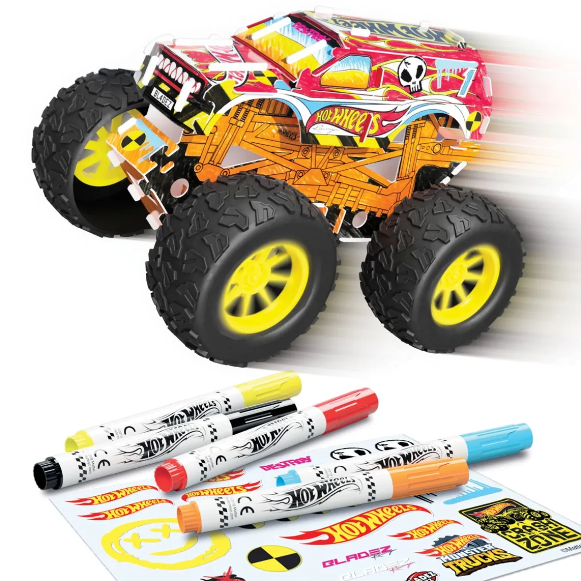 BLADEZ HOT WHEELS CREATIVE MAKER KITZ DIY MONSTERIAUTO