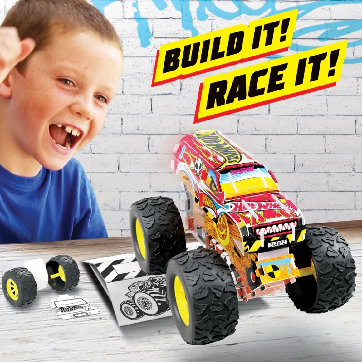 BLADEZ HOT WHEELS CREATIVE MAKER KITZ DIY MONSTERIAUTO