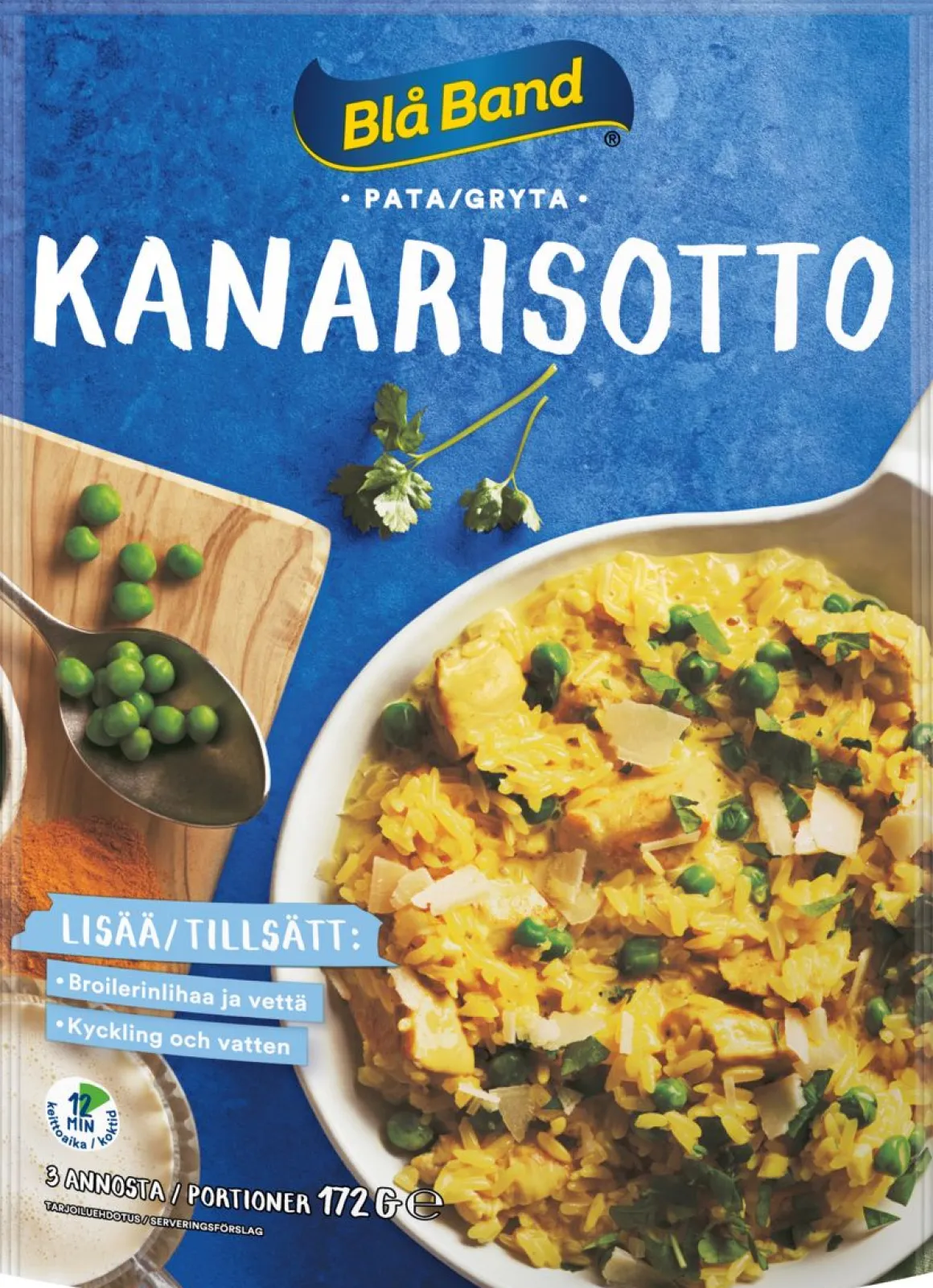 BLÅ BAND KANARISOTTO AINEKSET 172 G
