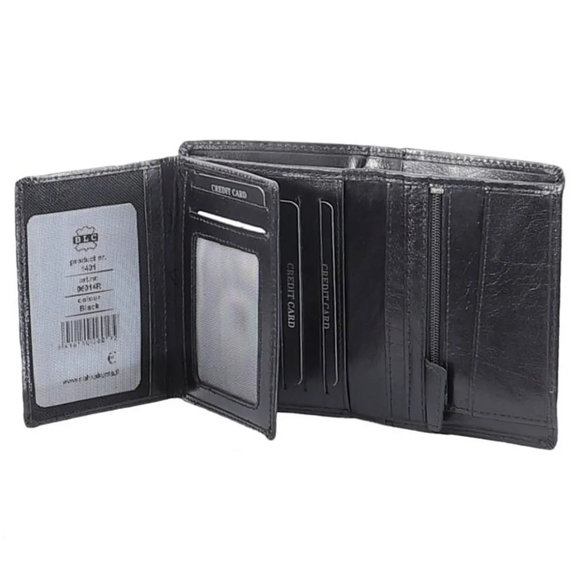 BLC LOMPAKKO 1401 RFID SUOJATTU, MUSTA