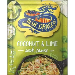 BLUE DRAGON BLUE DRAGON COCONUT  LIME WOK-KASTIKE 120 G
