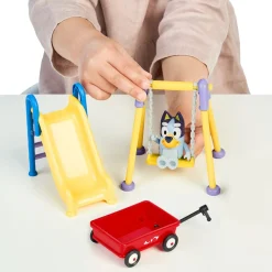 BLUEY MINI -LEIKKISETTI, LEIKKIKENTTÄ JA HAHMO