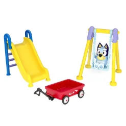 BLUEY MINI -LEIKKISETTI, LEIKKIKENTTÄ JA HAHMO