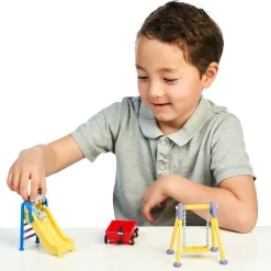 BLUEY MINI -LEIKKISETTI, LEIKKIKENTTÄ JA HAHMO
