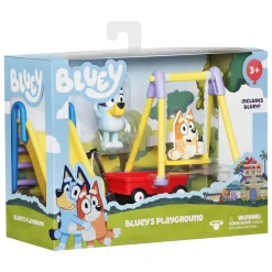 BLUEY MINI -LEIKKISETTI, LEIKKIKENTTÄ JA HAHMO