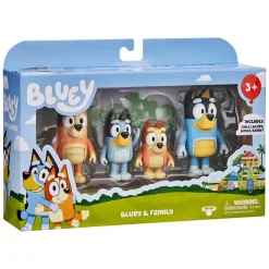 BLUEY PERHEEN HAHMOT 4 KPL