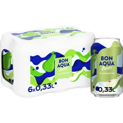 BONAQUA+ JUICY VILLIPÄÄRYNÄ 0,33 TLK 6-PACK 1,98 L