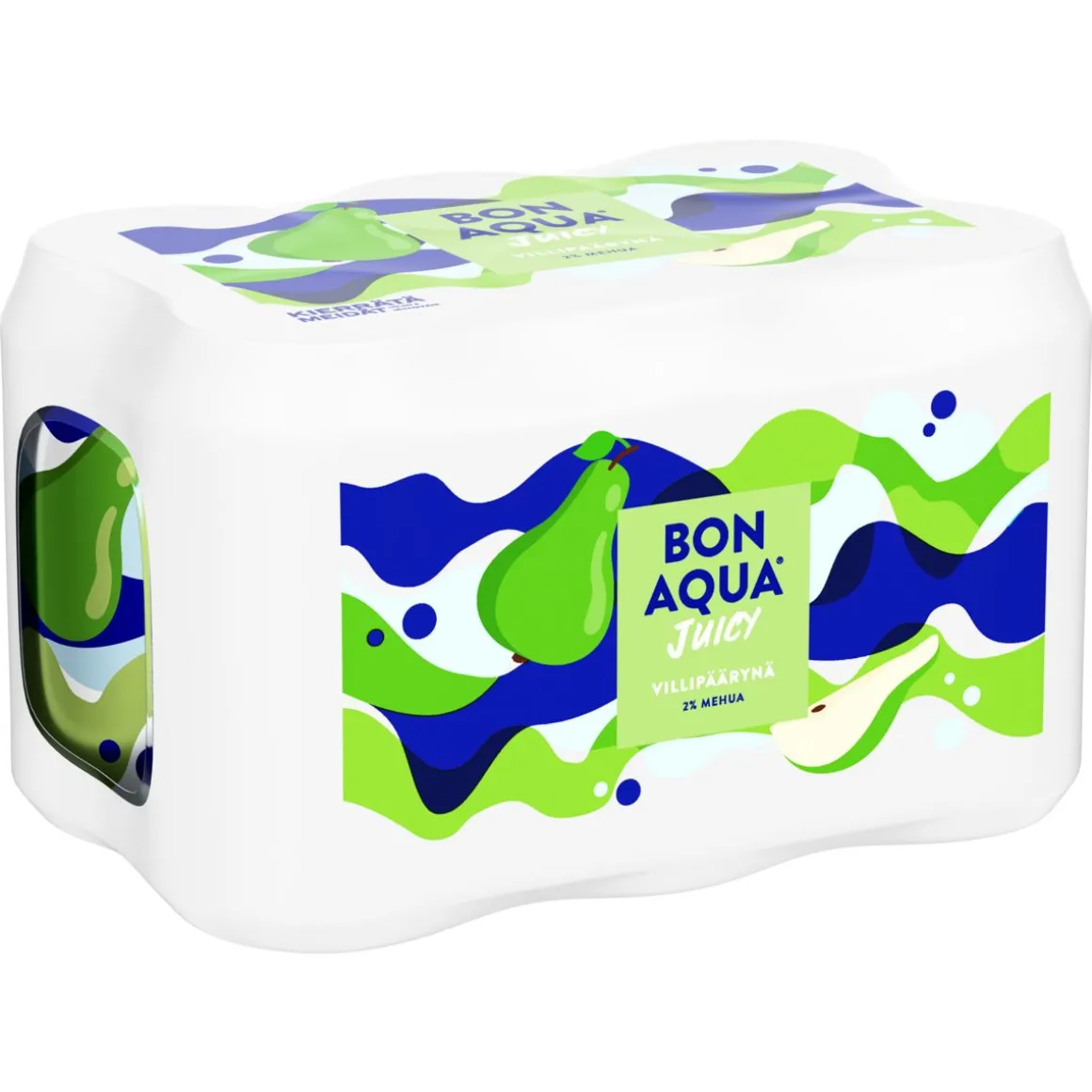 BONAQUA+ JUICY VILLIPÄÄRYNÄ 0,33 TLK 6-PACK 1,98 L