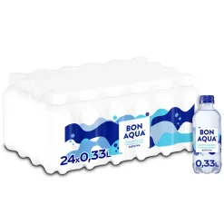 BONAQUA KIVENNÄISVESI MAUSTAMATON 0,33 KMP 24-PACK 7,92 L