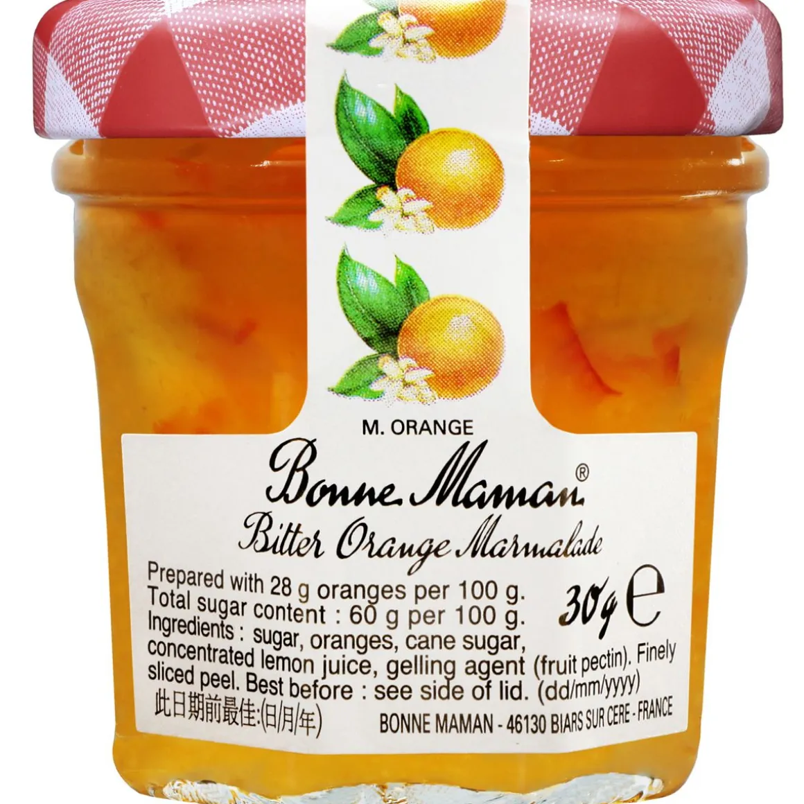 BONNE MAMMA KIRPEÄ APPELSIINI HILLO 30 G