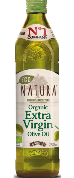 BORGES EKSTRA-NEITSYTOLIIVIÖLJY LUOMU 250 ML