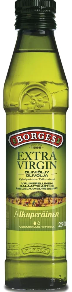BORGES NEITSYTOLIIVIÖLJY 250 ML