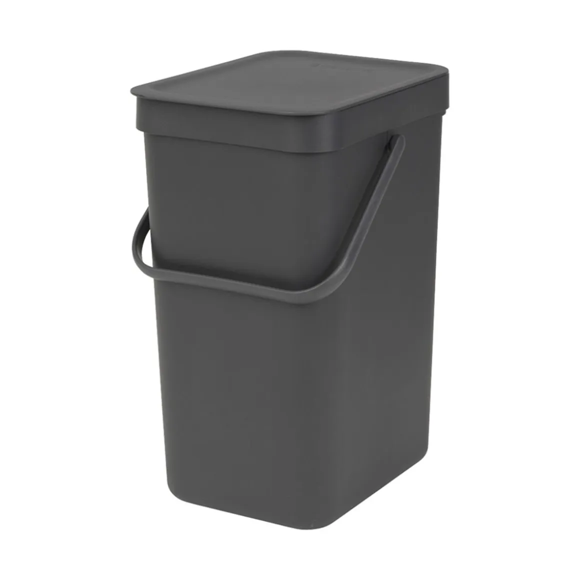 BRABANTIA SORT & GO 12 L ROSKA-ASTIA SEINÄKIINNITYS GREY