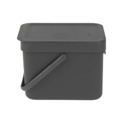 BRABANTIA SORT & GO 6 L ROSKA-ASTIA SEINÄKIINNITYS GREY