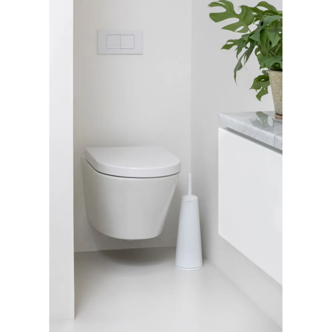 BRABANTIA RENEW WC- HARJA JA TELINE VALKOINEN